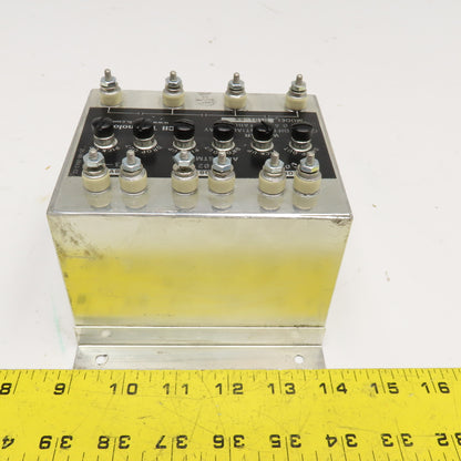 CII Tech Wilmer D101-6X Close Differential Relay 3Ph Adjustable 208V