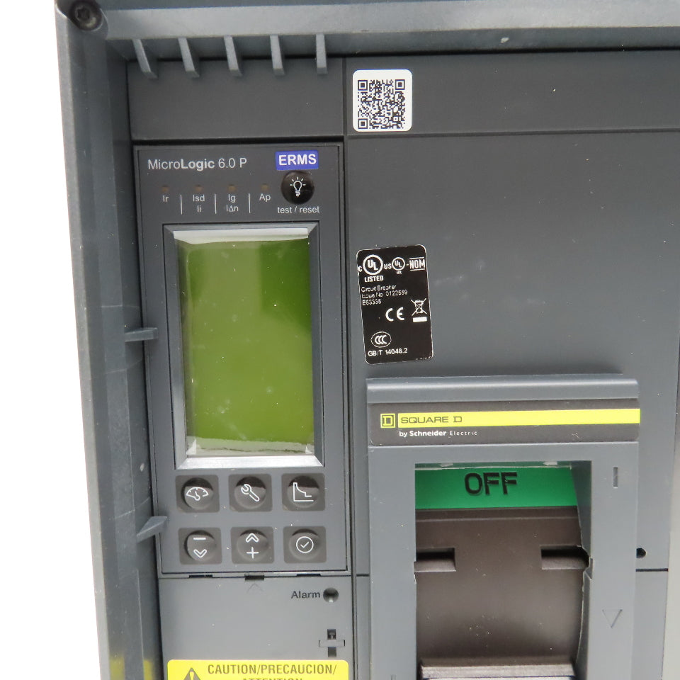 Schneider PGD36080U64AE1 PG800 600V 800A 3Pole Micrologic Circuit Breaker NIB