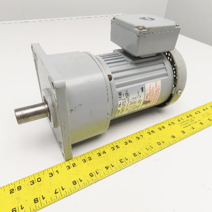 Brother G3K22N80-MF2AEN 80:1 Ratio Gear Motor 1/4Hp 200-460V 50/60Hz 3Ph