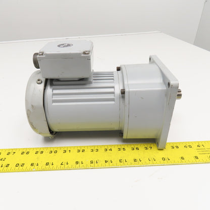 Brother G3K22N80-MF2AEN 80:1 Ratio Gear Motor 1/4Hp 200-460V 50/60Hz 3Ph