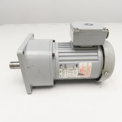 Brother G3K22N80-MF2AEN 80:1 Ratio Gear Motor 1/4Hp 200-460V 50/60Hz 3Ph