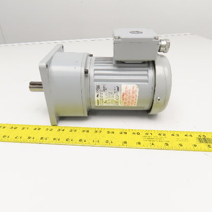 Brother G3K22N80-MF2AEN 80:1 Ratio Gear Motor 1/4Hp 200-460V 50/60Hz 3Ph
