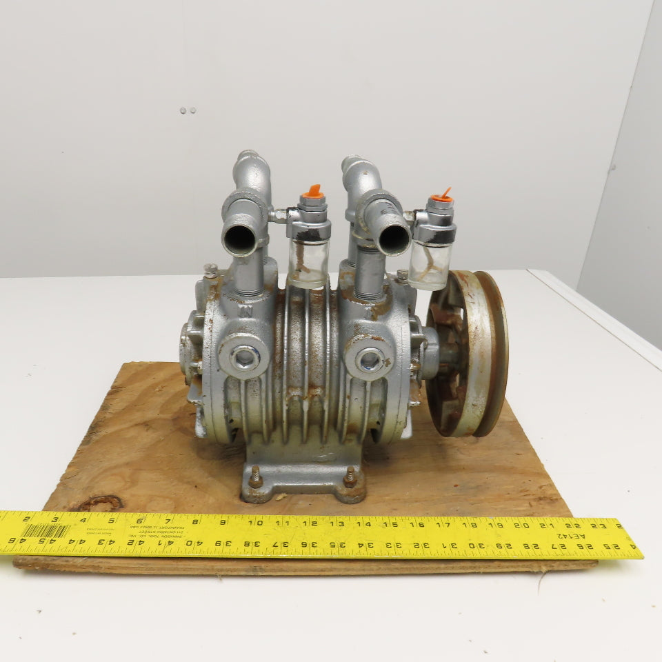 Gast 11X1740-2A Belt Driven Vacuum Pump 1" NPT Ports