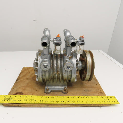 Gast 11X1740-2A Belt Driven Vacuum Pump 1" NPT Ports