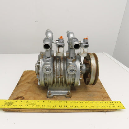 Gast 11X1740-2A Belt Driven Vacuum Pump 1" NPT Ports