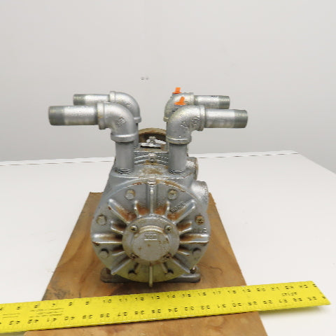 Gast 11X1740-2A Belt Driven Vacuum Pump 1" NPT Ports