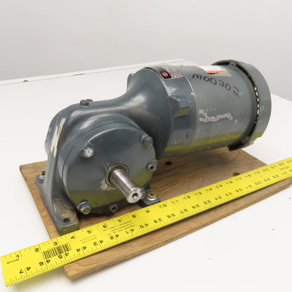 US Motors Type CWP 31:1 Ratio 56RPM Output Gear Motor 208-230/460V .33Hp