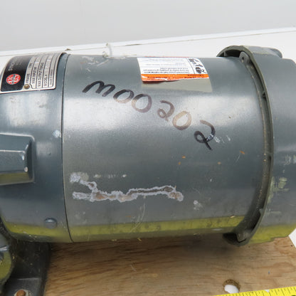 US Motors Type CWP 31:1 Ratio 56RPM Output Gear Motor 208-230/460V .33Hp