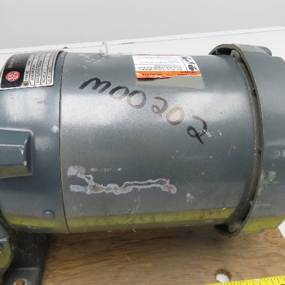 US Motors Type CWP 31:1 Ratio 56RPM Output Gear Motor 208-230/460V .33Hp