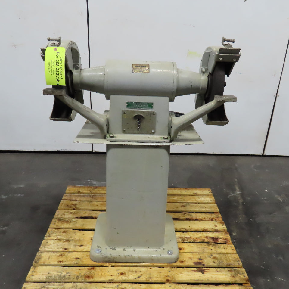 Ab Arboga Maskiner EP312 12" Double Sided Pedestal Grinder 208-220/440V 2.5Hp