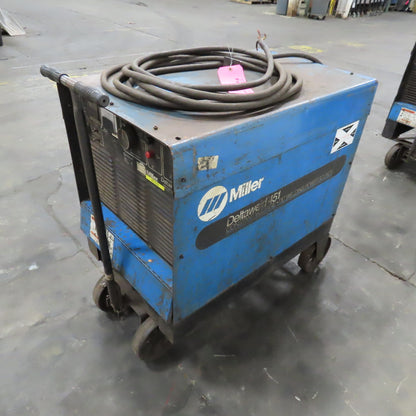 Miller Deltaweld 451 230/460V 450A Contant Voltage DC Arc Welder Wheel Package