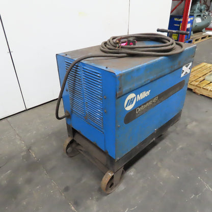 Miller Deltaweld 451 230/460V 450A Contant Voltage DC Arc Welder Wheel Package