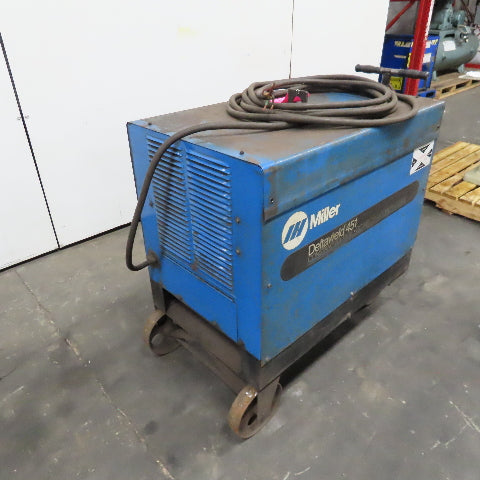 Miller Deltaweld 451 230/460V 450A Contant Voltage DC Arc Welder Wheel Package