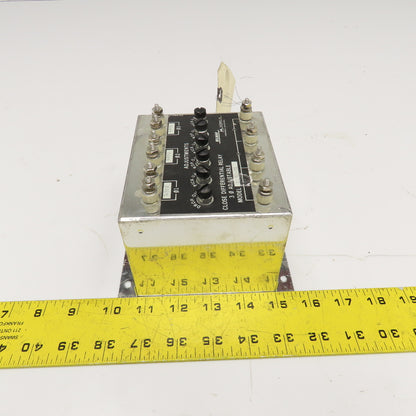 Wilmer D101-7X Close Differential Relay 3Ph Adjustable 208V Parts/Repair