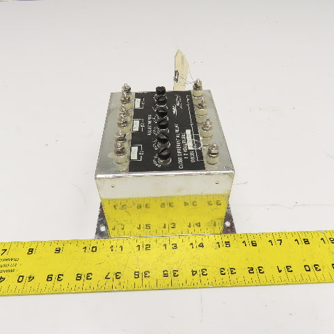 Wilmer D101-7X Close Differential Relay 3Ph Adjustable 208V Parts/Repair