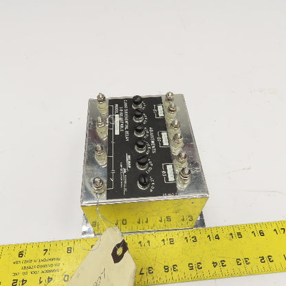 Wilmer D101-7X Close Differential Relay 3Ph Adjustable 208V Parts/Repair