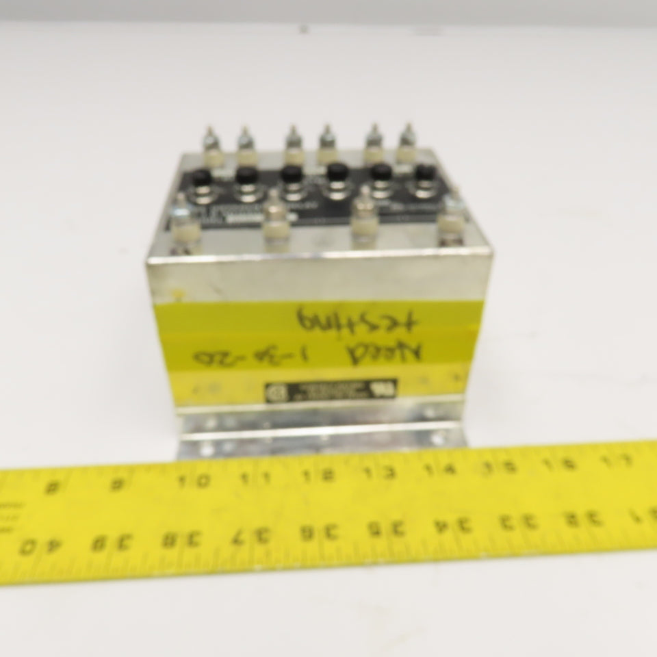 Wilmer D101-7X Close Differential Relay 3Ph Adjustable 208V Parts/Repair