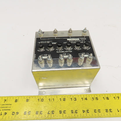 Wilmer D101-7X Close Differential Relay 3Ph Adjustable 208V Parts/Repair