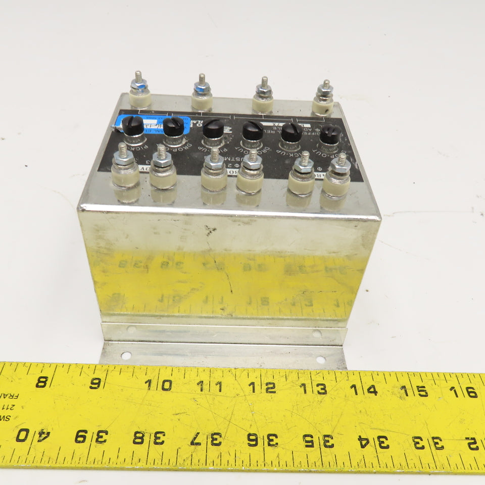 Wilmer D101-7X Close Differential Relay 3Ph Adjustable 208V