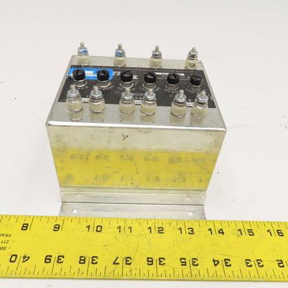 Wilmer D101-7X Close Differential Relay 3Ph Adjustable 208V