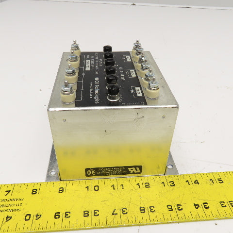 Wilmer CII Tech. D101-7X Close Differential Relay 3Ph Adjustable 208V
