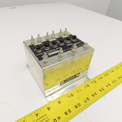 Wilmer CII Tech. D101-7X Close Differential Relay 3Ph Adjustable 208V Parts