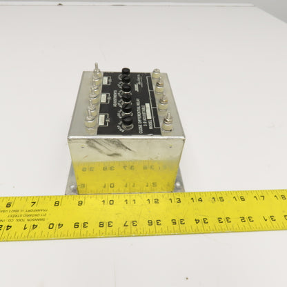 Wilmer CII Tech. D101-7X Close Differential Relay 3Ph Adjustable 208V Parts