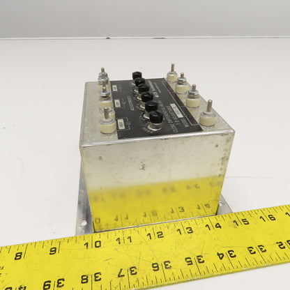 Wilmer CII Tech. D101-7X Close Differential Relay 3Ph Adjustable 208V Parts