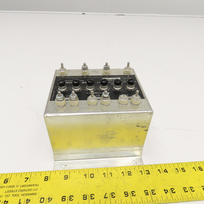 Wilmer CII Tech. D101-7X Close Differential Relay 3Ph Adjustable 208V Parts