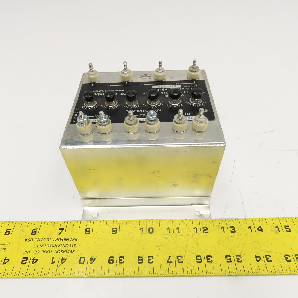 Wilmer CII Tech. D101-7X Close Differential Relay 3Ph Adjustable 208V