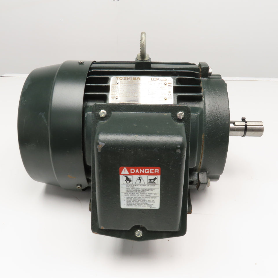 Toshiba Y752SDSR41A-P 7.5Hp 3500RPM 230/460V 50/60Hz AC Motor 213T