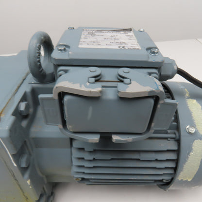 Bauer BK40-74VH 59.66:1 Ratio 28.5RPM Right Angle Gear Brake Motor 075kW 480V