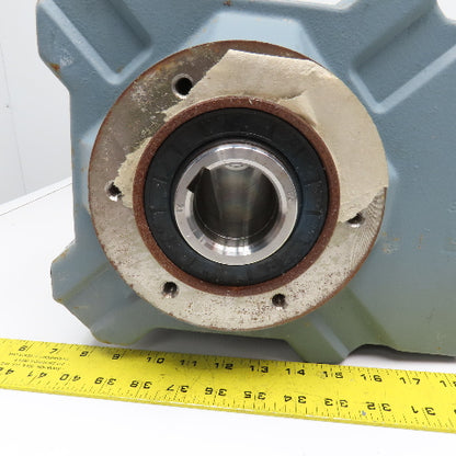Bauer BK40-74VH 59.66:1 Ratio 28.5RPM Right Angle Gear Brake Motor 075kW 480V