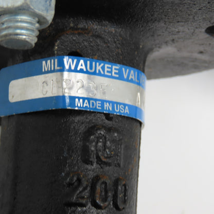 Milwaukee CL223E 3" Butterfly Valve Lug Mount