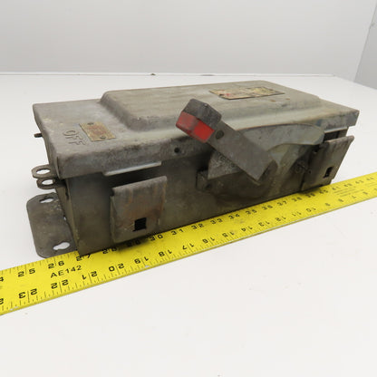Square D H361AWK 30A 600V AC/DC 3 Pole Fused Safety Disconnect Switch