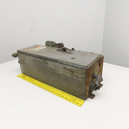 Allen Bradley 512-CJCD-25R 600V 45A 25Hp Fused Combination Starter Disconnect