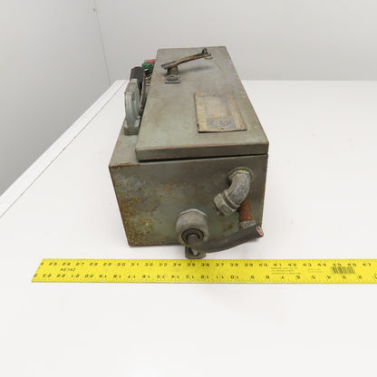 Allen Bradley 512-CJCD-25R 600V 45A 25Hp Fused Combination Starter Disconnect