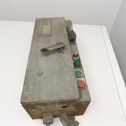 Allen Bradley 512-CJCD-25R 600V 45A 25Hp Fused Combination Starter Disconnect