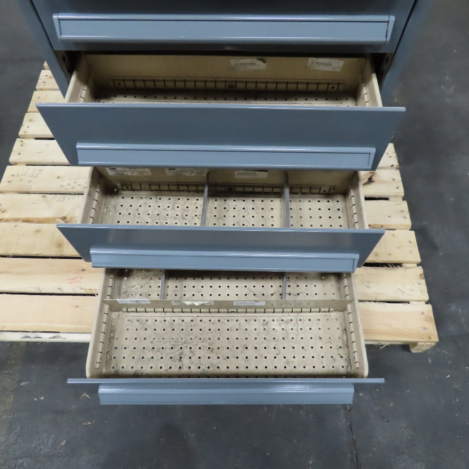 Bott Kennedy 11 Drawer Small Parts Tool Storage Cabinet 24" x 24" x 49" Tall