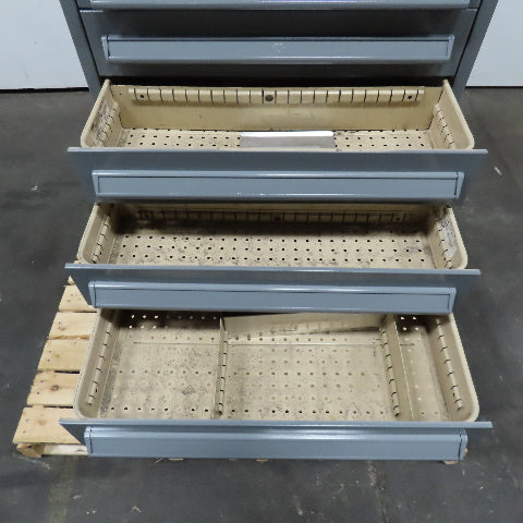 Bott Kennedy 11 Drawer Small Parts Tool Storage Cabinet 24" x 24" x 49" Tall
