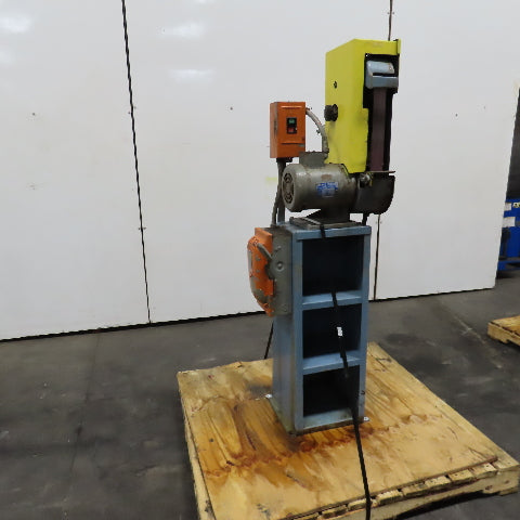 Baldor 1.5Hp 2850/3450RPM 208-220/460V 3Ph Pedestal Belt Sander