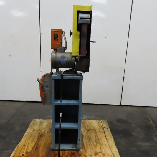 Baldor 1.5Hp 2850/3450RPM 208-220/460V 3Ph Pedestal Belt Sander