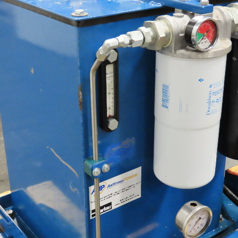 Parker Air-Hydro 20 Gallon 115/230V 1Ph Hydraulic Power Unit 3/4Hp