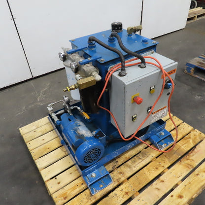 Parker Air-Hydro 20 Gallon 115/230V 1Ph Hydraulic Power Unit 3/4Hp