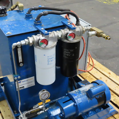 Parker Air-Hydro 20 Gallon 115/230V 1Ph Hydraulic Power Unit 3/4Hp