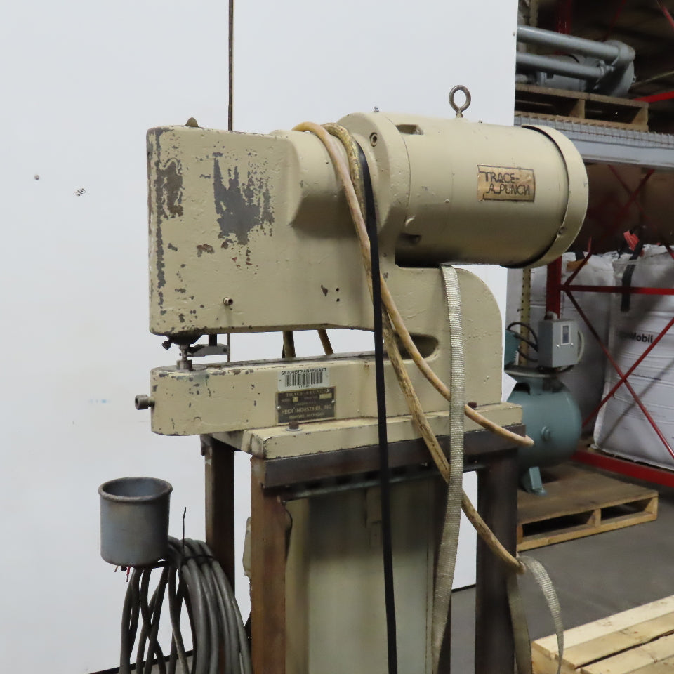Heck Ind. Model 4 Trace-A-Punch Sheet Metal Duplicator Nibbler 208-460V 3Ph