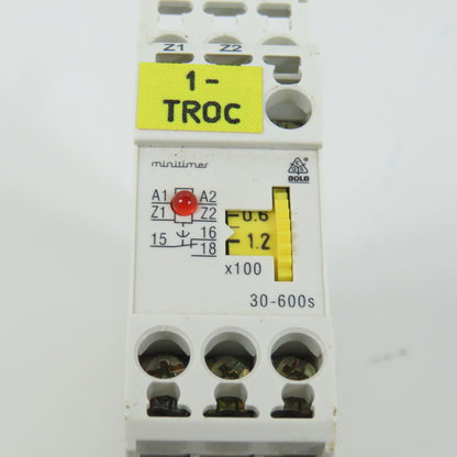 E. Dold u. Sohne KG MK 9961.81 30-600s Minitimer Relay (Release Delayed) 24V