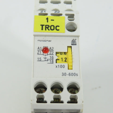 E. Dold u. Sohne KG MK 9961.81 30-600s Minitimer Relay (Release Delayed) 24V
