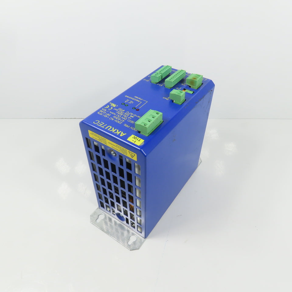 J. Schneider 2410-0 AKKUTEC 24V 10A DC Power Supply 230V AC Input (Clean)