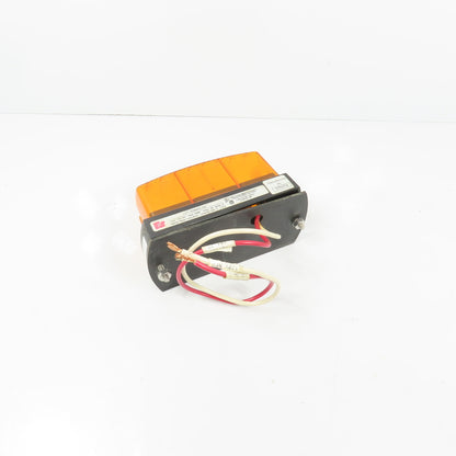 Federal Signal LP1 StreamLine Low Profile Mini Strobe Beacon AMBER 120VAC